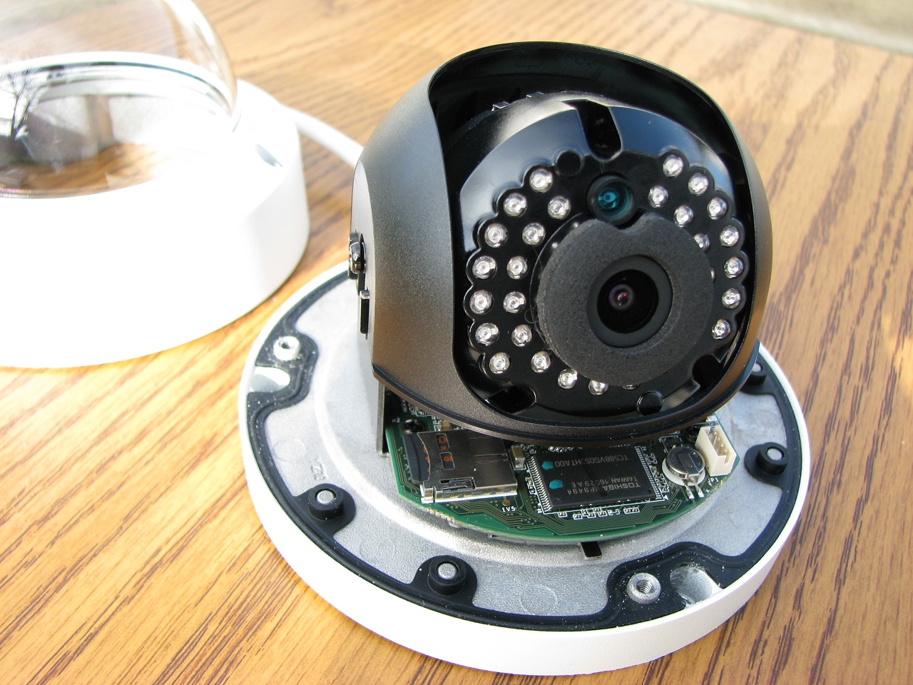 Hikvision DS-2CD2142FWD-I Dome Off Up Close
