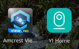 Amcrest and Yi Apps