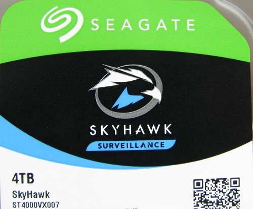 Seagate SkyHawk Surveillance Logo 4TB