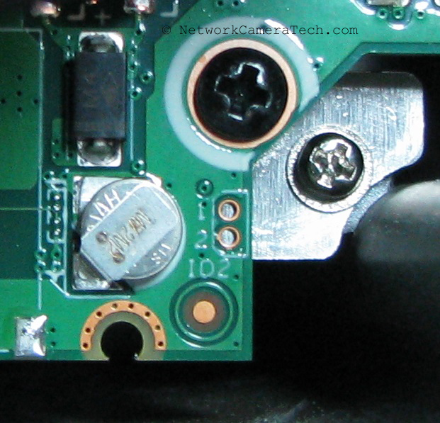 Dahua IPC-HFW4431R-Z Reset Point Close-Up